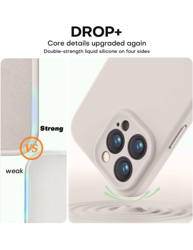 Detaljvy av iPhone 12 Pro Max skalets baksida med fokus på kameraskydd och materialets styrka