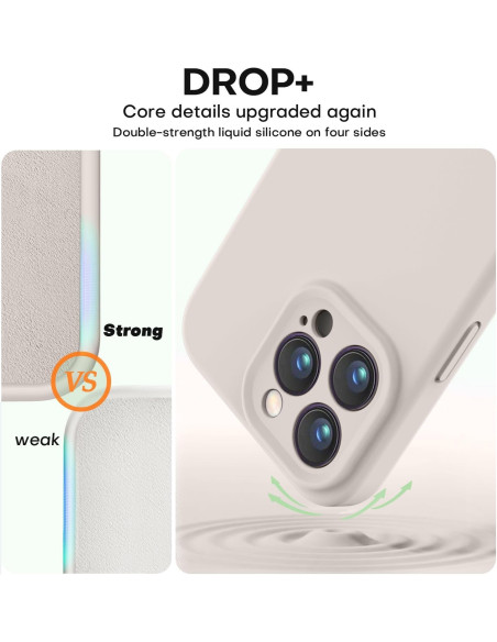 Detaljvy av iPhone 12 Pro Max skalets baksida med fokus på kameraskydd och materialets styrka