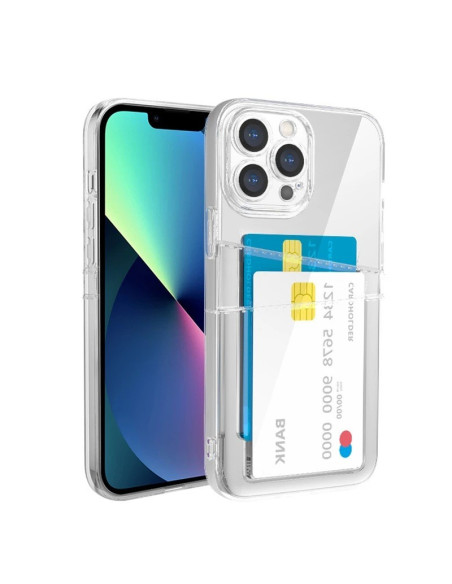iPhone 16 Stöttåligt Skal med Kortfack V2