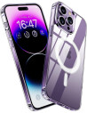 iPhone 16 Pro Transparent Stötdämpande Skal MagSafe-Kompatibelt