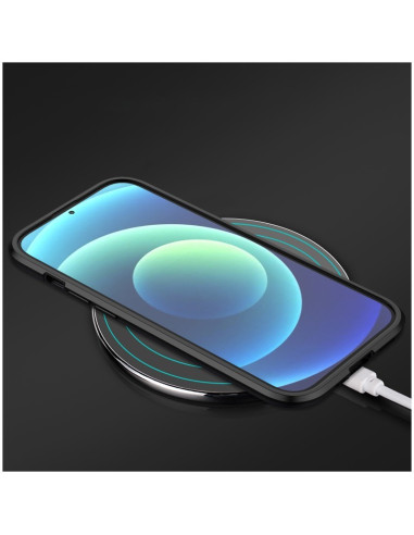 iPhone 16 Pro Stöttåligt Skal med Kickstand ThinArmor V2 - Svart