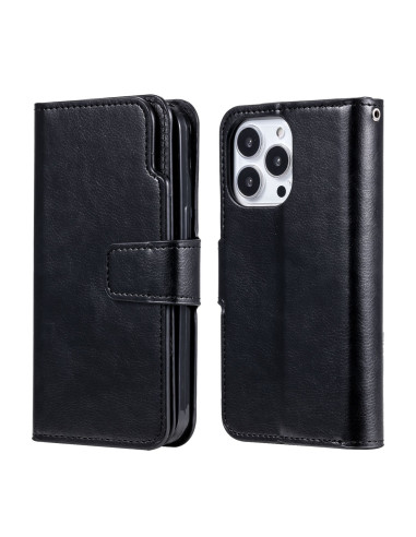 iPhone 16 Pro Praktisk Plånboksfodral med 12-Fack Array V4