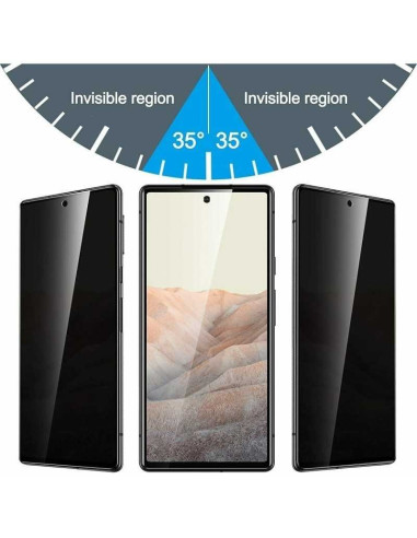 Google Pixel 8a Privacy Härdat glas 0.26mm 2.5D 9H