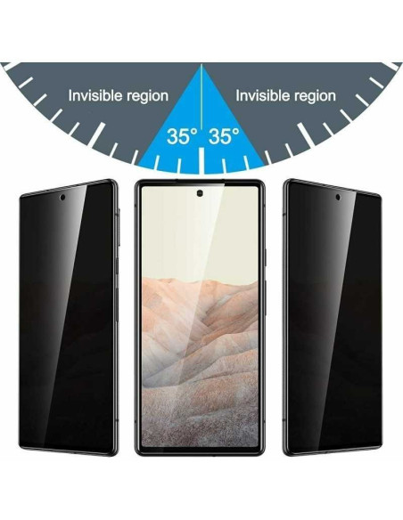 Google Pixel 8a Privacy Härdat glas 0.26mm 2.5D 9H