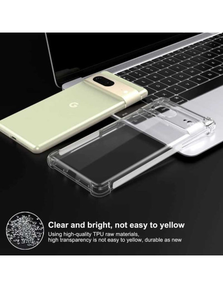 Google Pixel 8a Stöttåligt Skal med Förstärkta Hörn