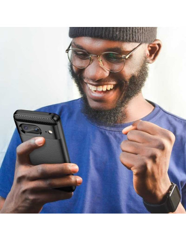 Google Pixel 8a Stöttåligt Skal SlimCarbon