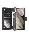 Google Pixel 8a Multifunktionellt Plånboksfodral Zipper 8-Fack