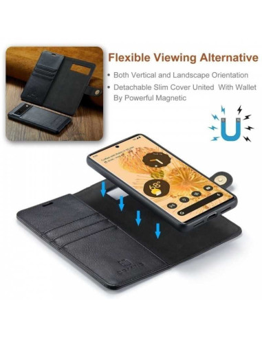 Mobilplånbok Magnetisk DG Ming för Google Pixel 8a
