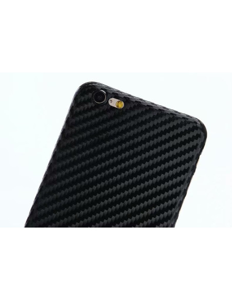 Baksidan av iPhone 6/6S skal i svart mesh med gummibeläggning