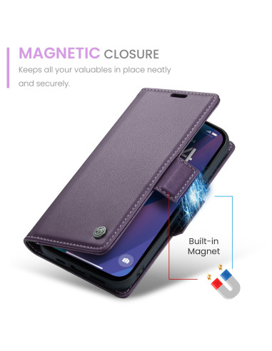 CaseMe Skin Pro Fodral iPhone 15 Plus - Lila