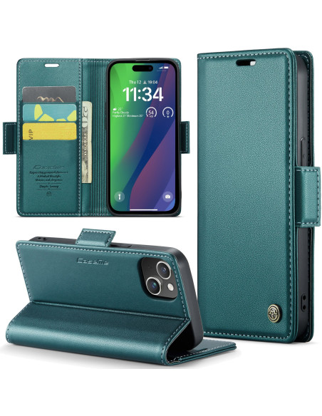 CaseMe Skin Pro Fodral iPhone 15 - Grön