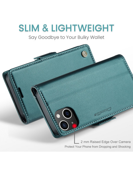 CaseMe Skin Pro Fodral iPhone 15 - Grön