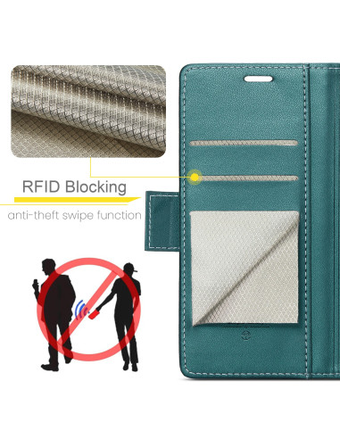 CaseMe Skin Pro Fodral iPhone 15 - Grön