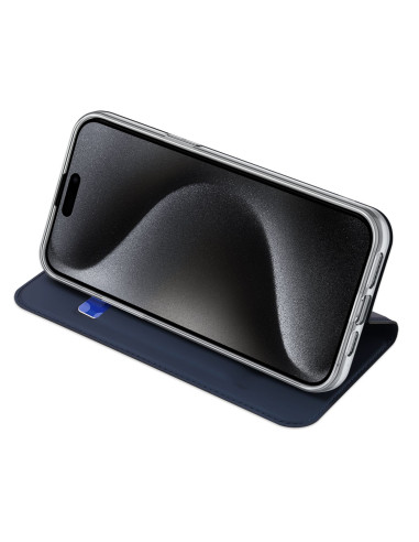 iPhone 14 Pro Dux Ducis Skin Pro med Kortfack - Blå