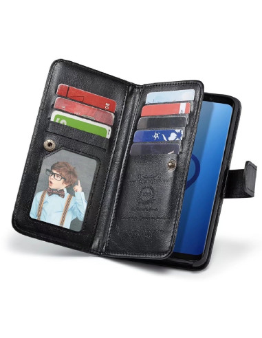 Samsung S8 Praktiskt Plånboksfodral 2in1 med 11-Fack Loop®