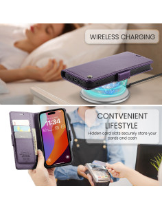 CaseMe Skin Pro Fodral iPhone 16 Pro Max - Lila