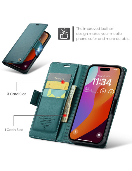 CaseMe Skin Pro Fodral iPhone 16 Pro Max - Grön