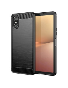 Xperia 10 VI Stöttåligt Skal SlimCarbon