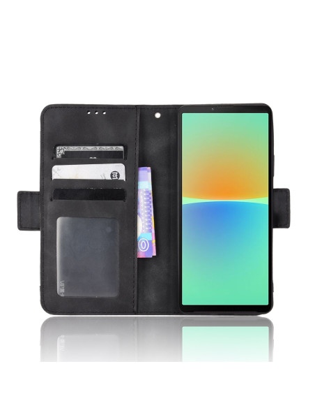 Xperia 10 VI Plånboksfodral PU-Läder 6-FACK Winston V3