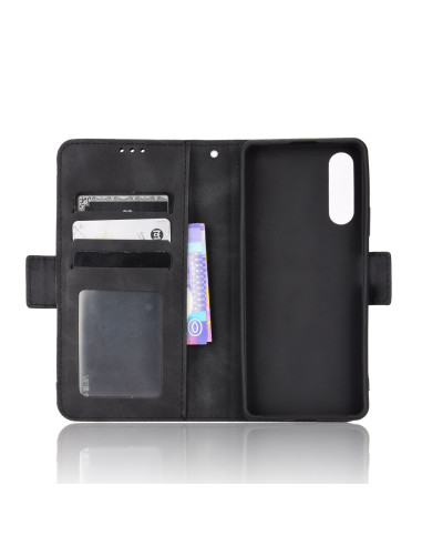 Xperia 10 VI Plånboksfodral PU-Läder 6-FACK Winston V3