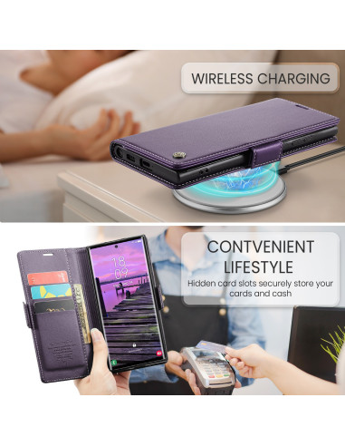 CaseMe Skin Pro Fodral Samsung S23 Ultra - Lila