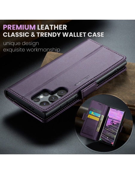 CaseMe Skin Pro Fodral Samsung S23 Ultra - Lila