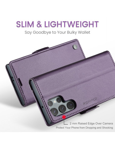 CaseMe Skin Pro Fodral Samsung S24 Ultra - Lila