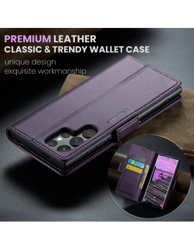 CaseMe Skin Pro Fodral Samsung S24 Ultra - Lila