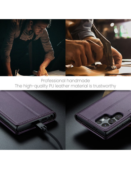 CaseMe Skin Pro Fodral Samsung S24 Ultra - Lila