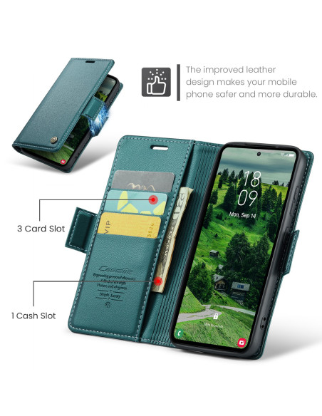 CaseMe Skin Pro Fodral Samsung S24 - Grön