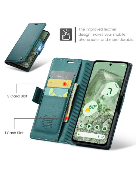 CaseMe Skin Pro Fodral Google Pixel 8A - Grön
