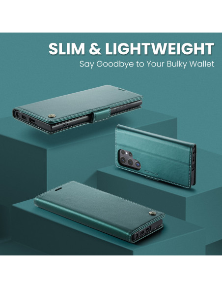 CaseMe Skin Pro Fodral Samsung S24 Ultra - Grön