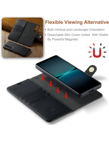 Mobilplånbok Magnetisk DG Ming Xperia 1 VI