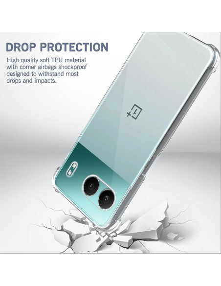 OnePlus Nord 4 Stöttåligt Skal med Förstärkta Hörn