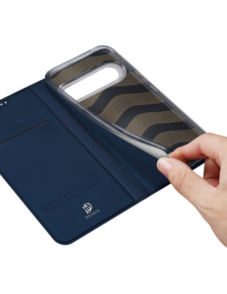 Google Pixel 9 / 9 Pro Dux Ducis Skin Pro med Kortfack - Blå