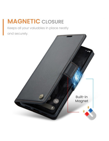 CaseMe Skin Pro Fodral Google Pixel 9 / 9 Pro - Svart