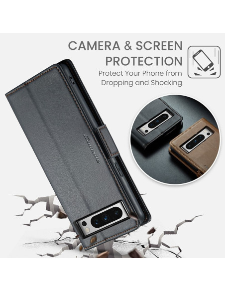 CaseMe Skin Pro Fodral Google Pixel 9 / 9 Pro - Svart