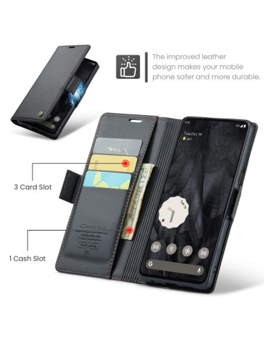 CaseMe Skin Pro Fodral Google Pixel 9 / 9 Pro - Svart