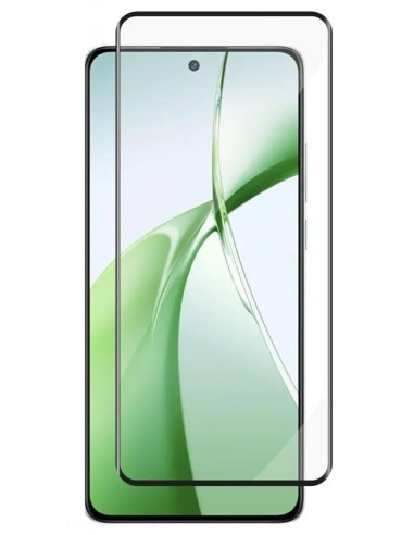 Detaljvy av transparent härdat glas för OnePlus Nord CE4 Lite 5G med fullframe-design