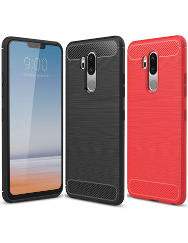 LG G7 ThinQ Stöttåligt Stötdämpande Skal SlimCarbon