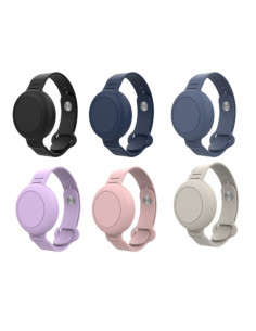 Vattentätt Silikonarmband Apple AirTag för Barn/Vuxen