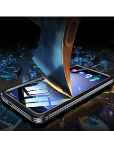 Samsung S24 Heltäckande Magsafe Premium 3D Skal 3in1 ThreeSixty