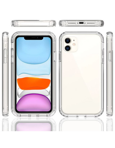 iPhone 11 Heltäckande Premium 3D Skal 3in1 ThreeSixty Clear