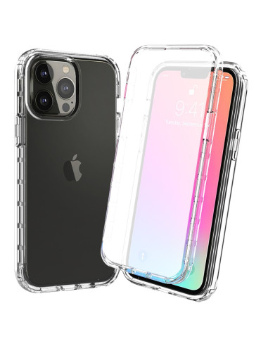 iPhone 11 Pro Max Heltäckande Premium 3D Skal 3in1 ThreeSixty Clear