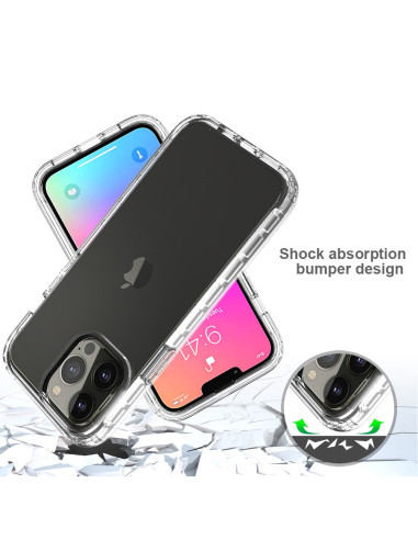 iPhone 11 Pro Max Heltäckande Premium 3D Skal 3in1 ThreeSixty Clear