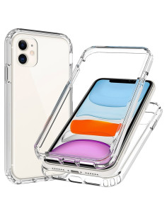 iPhone 12 Mini Heltäckande Premium 3D Skal 3in1 ThreeSixty Clear