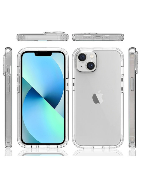 iPhone 13 Mini Heltäckande Premium 3D Skal 3in1 ThreeSixty Clear