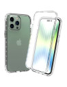 iPhone 14 Pro Heltäckande Premium 3D Skal 3in1 ThreeSixty Clear