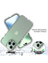 iPhone 14 Pro Heltäckande Premium 3D Skal 3in1 ThreeSixty Clear