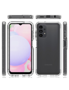 Samsung A13 (4G/5G) / A04s Heltäckande Premium 3D Skal 3in1 ThreeSixty Clear